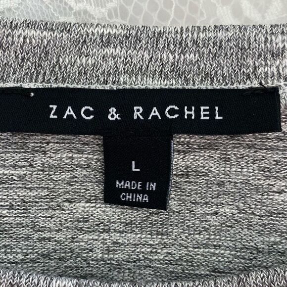 Zac & Rachel lightweight sweater with lace detail size L - Picture 9 of 12